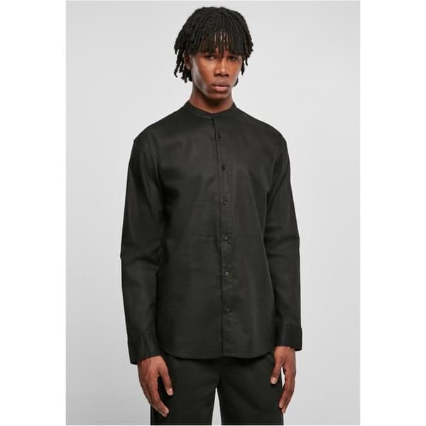Chemise med hög krage i bomull Urban Classics