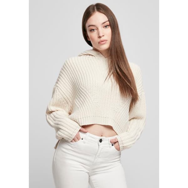 Hoodie - Urban Classics - Oversized - 100% Akryl - Långa ärmar - Dam stora storlekar