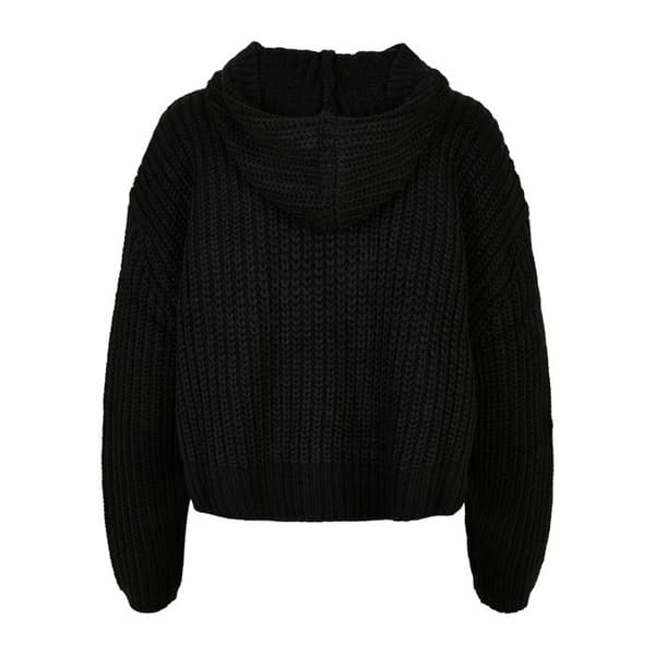 Huvtröja - Urban Classics - Oversized - 100% Akryl - Långa ärmar - Svart