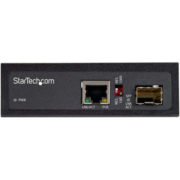 Switche - StarTech - IMC1GSFP60W - 1000 Mbit/s - IEEE 802.3 - Gigabit Ethernet-nätverk