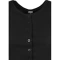 Miniatyrbild 3 av 4: T-shirt dam - Urban Classics - Cropped - Svart - Korta ärmar - Rundhalsad