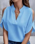 Pikkukuva 5 / 11: Bare shoulder top - many lovely colors - one size 36-42