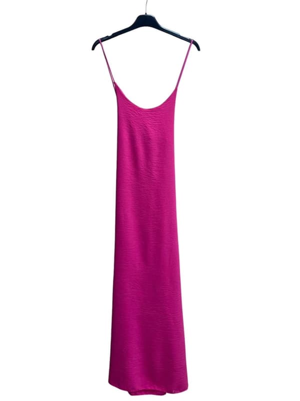 Dress with open back, many lovely colors - one-size 36-42
