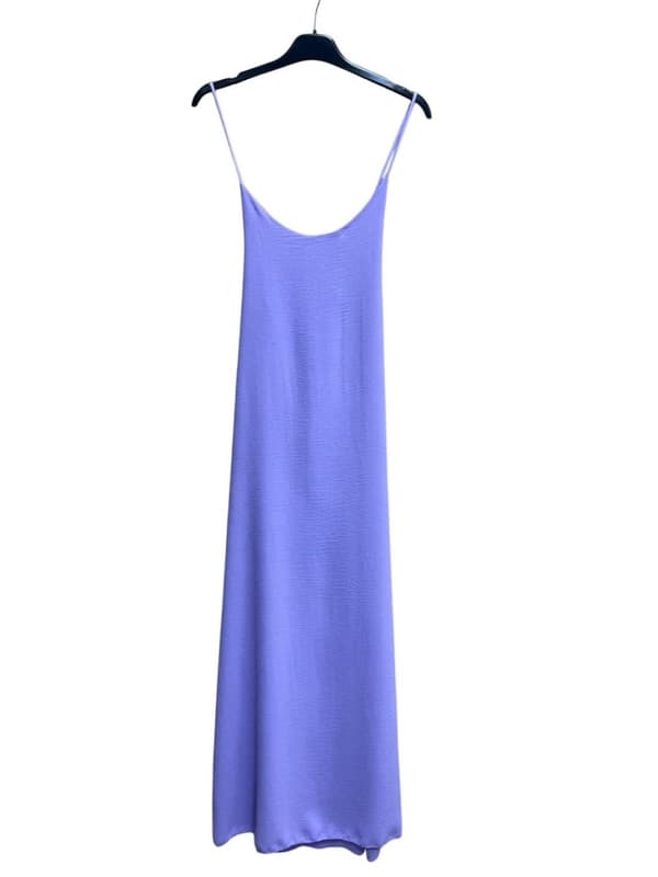 Dress with open back, many lovely colors - one-size 36-42