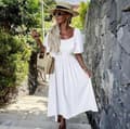 Miniatyrbild 9 av 11: Klänning med öppen rygg i boho chic stil - flera färger - one size 38-44