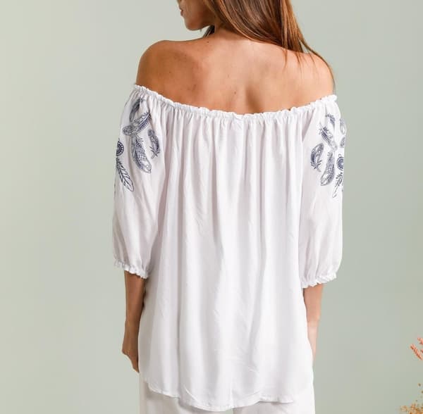 Bohemian adjustable blouse - several pattern choices - one size 42-46