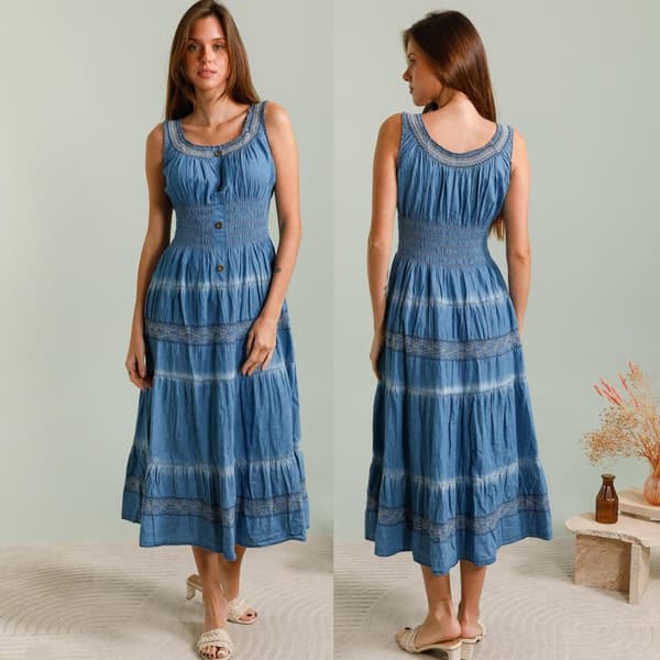 Agélii Fashion - Denim dress - one size 38-44