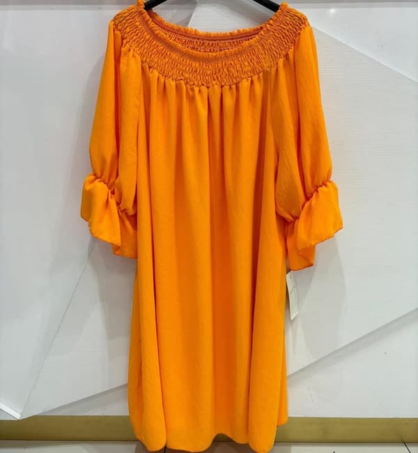 Midi dress in many lovely colors - one size 38-44