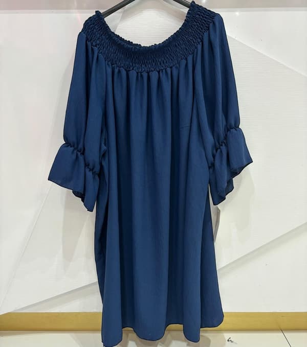 Midi dress in many lovely colors - one size 38-44