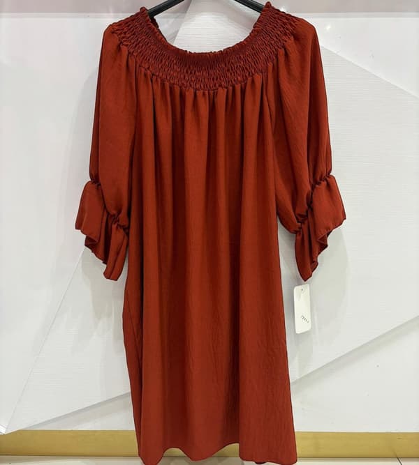 Midi dress in many lovely colors - one size 38-44