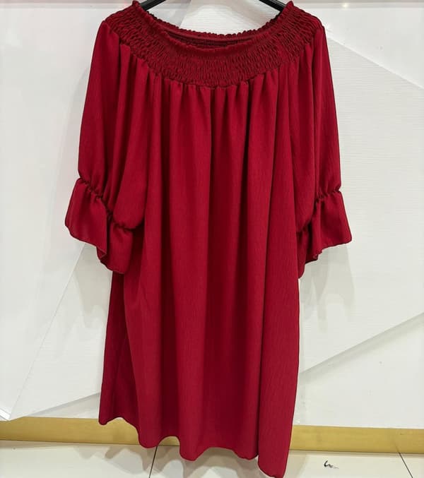 Midi dress in many lovely colors - one size 38-44