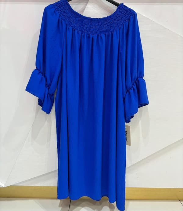 Midi dress in many lovely colors - one size 38-44