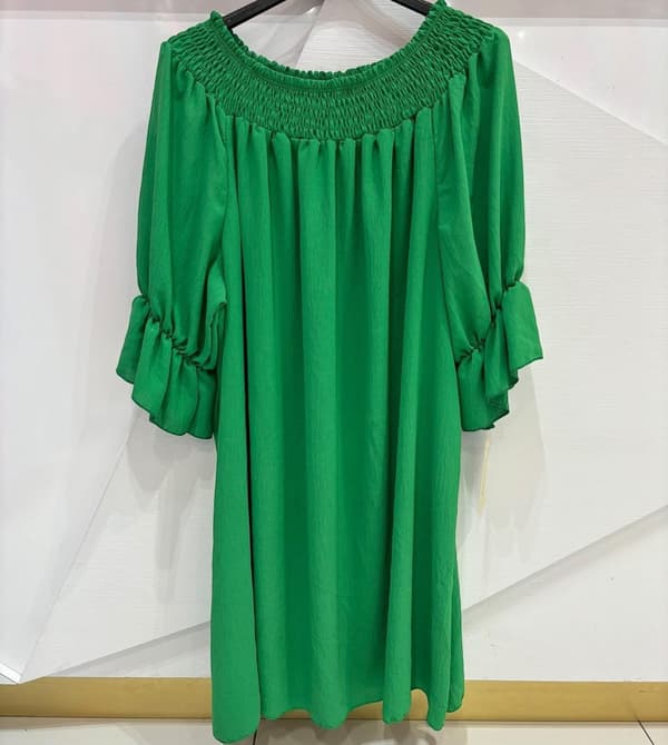 Midi dress in many lovely colors - one size 38-44