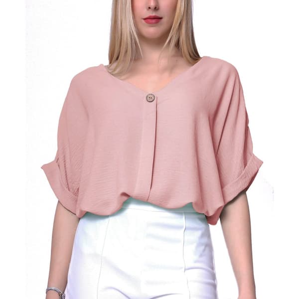 Blouse in fresh and elegant style - one size 44-48