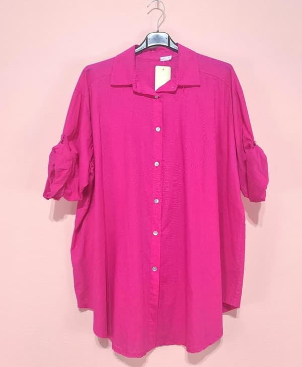 Oversize shirt - available in several colors - one size 42-52