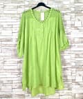 Miniatyrbilde 1 av 2: Embroidered thin dress - one size 40-48