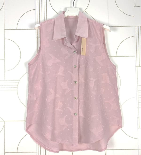 Sleeveless shirt in many summery colors - one size 38-40