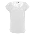 Miniatyrbild 4 av 6: T-shirt dam - Urban Classics - Spets topp - Svart - 100% Bomull - Korta ärmar