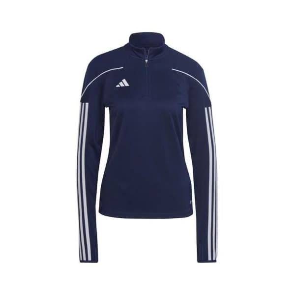 Sweat ADIDAS Tiro 23 League Träningströja W Blå - Dam/Vuxen - Långa ärmar - Hög krage