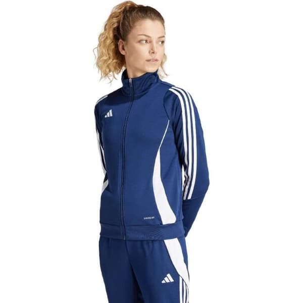 Sweatshirt - ADIDAS - Tiro 24 Träning IR7492 - Dam - Blå - Långa ärmar
