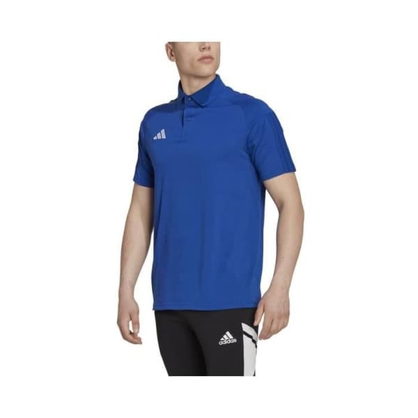 ADIDAS Tiro 23 Competition fotbollströja för män - kortärmad - ventilerande blå färg