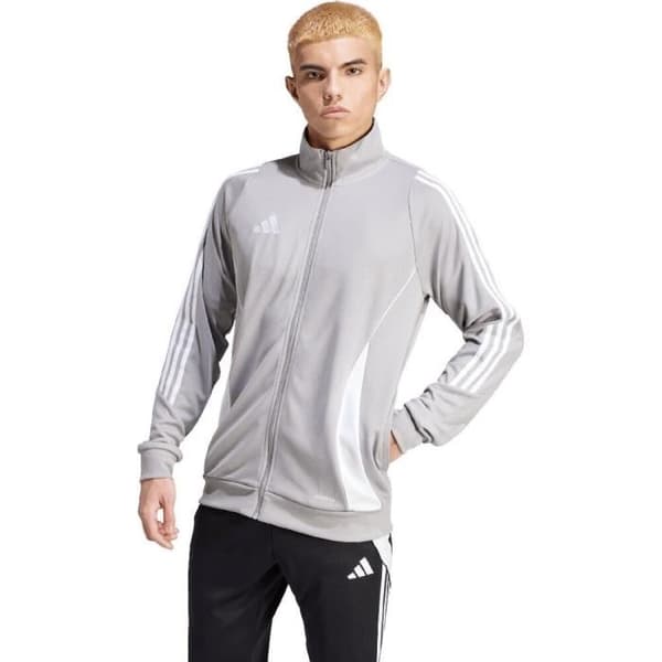 Adidas Tiro 24 Hoodie IR9494 - Grå - Herr - Långa ärmar - Huva