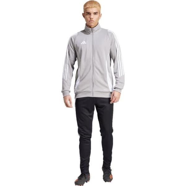 Adidas Tiro 24 Hoodie IR9494 - Grå - Herr - Långa ärmar - Huva