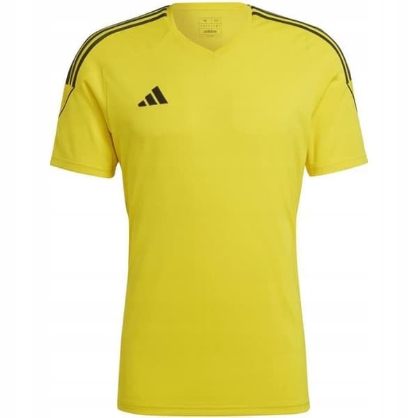 T-shirt Herr ADIDAS Tiro 23 League Gul - Vuxen - Slim fit