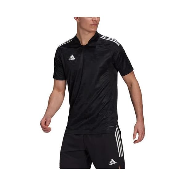 T-shirt - ADIDAS - Condivo 21 - Herr - Svart - Korta ärmar - Rundad krage