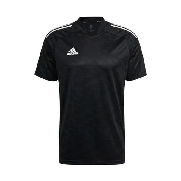 T-shirt - ADIDAS - Condivo 21 - Herr - Svart - Korta ärmar - Rundad krage