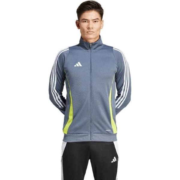 Sweatshirt - ADIDAS - Tiro 24 IV6939 - Herr - Grå - Långa ärmar - Huva