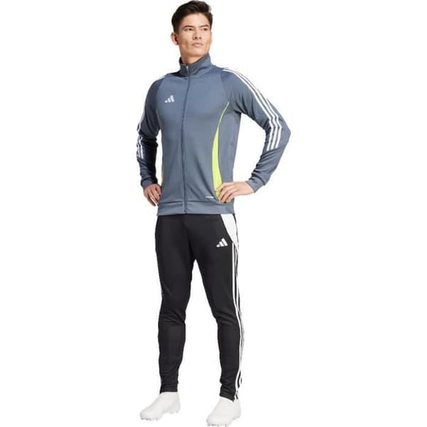 Sweatshirt - ADIDAS - Tiro 24 IV6939 - Herr - Grå - Långa ärmar - Huva