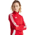 Miniatyrbild 3 av 4: Adidas Tiro 24 Träning Hoodie IR7493 - Röd - Dam - Långa ärmar - Huva