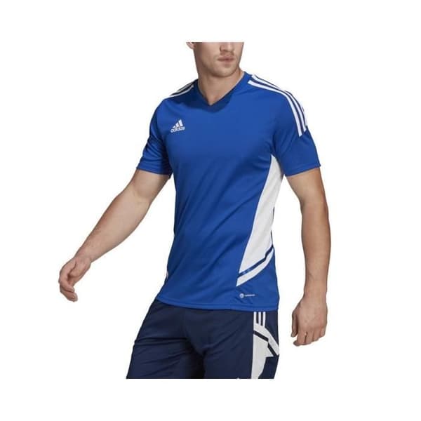 T-shirt - ADIDAS - Condivo 22 - Blå - Herr - Kortärmad - Andningsbar