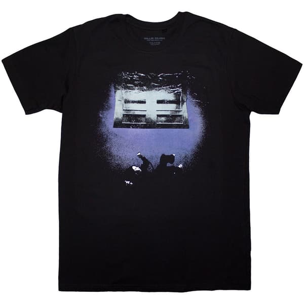 Billie Eilish Unisex T-Shirt: Hit Me Hard And Soft Door Falling (Black) (Medium)