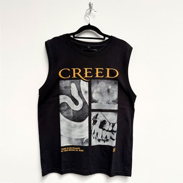 Creed Unisex Tank T-Shirt: X-Ray Penance (Black) (XX-Large)