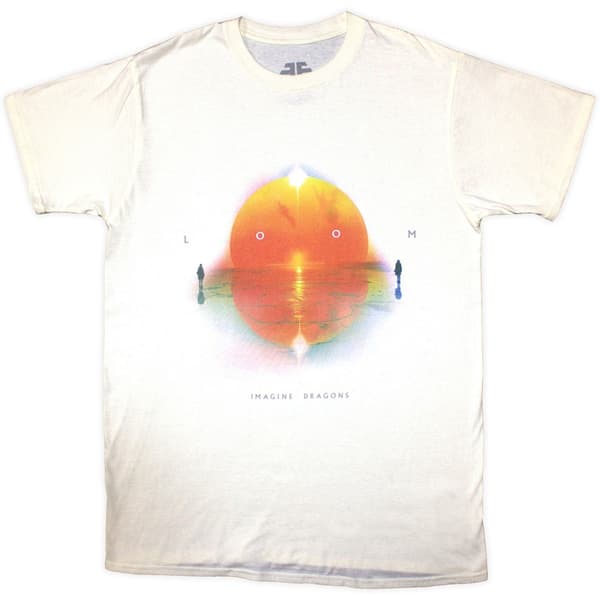 Imagine Dragons Unisex T-Shirt: Loom Sunset (Natural) (XX-Large)