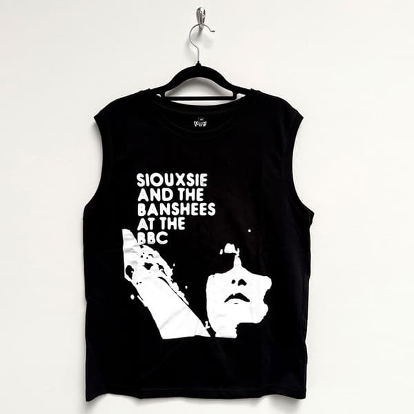 Siouxsie & The Banshees Unisex Tank T-Shirt: At The BBC (Black) (Medium)