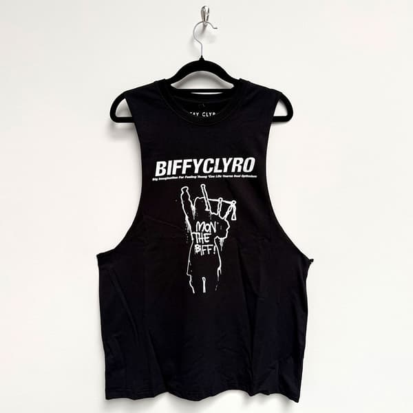 Biffy Clyro Unisex Vest T-Shirt: Big Imagination (Black) (Medium)
