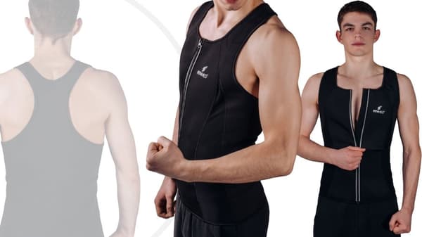 Neopren T-shirt Fitnessbälte FIT4MED