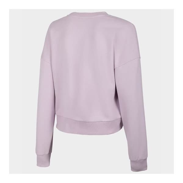 Sweatshirt 4F BLD023 Rosa - Dam - Långa ärmar - Huvkrage