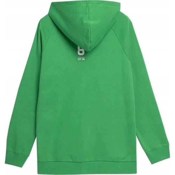 Sweatshirt - 4F - SS23TSWSM236 - Grön - Långa ärmar - Huva