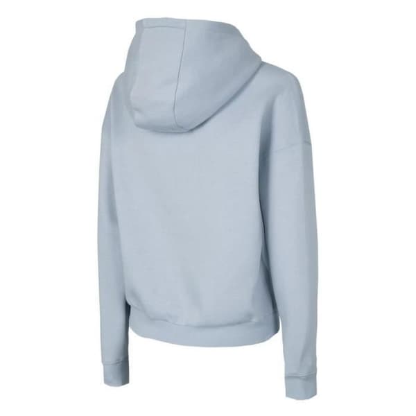 Sweat - 4F - BLD031 - Blå - Kvinna - Långa ärmar - Huva