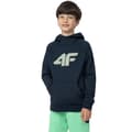 Miniatyrbild 3 av 4: 4F Sweatshirt SWSM220 - Blå - Barn - Långa ärmar - Huvkrage