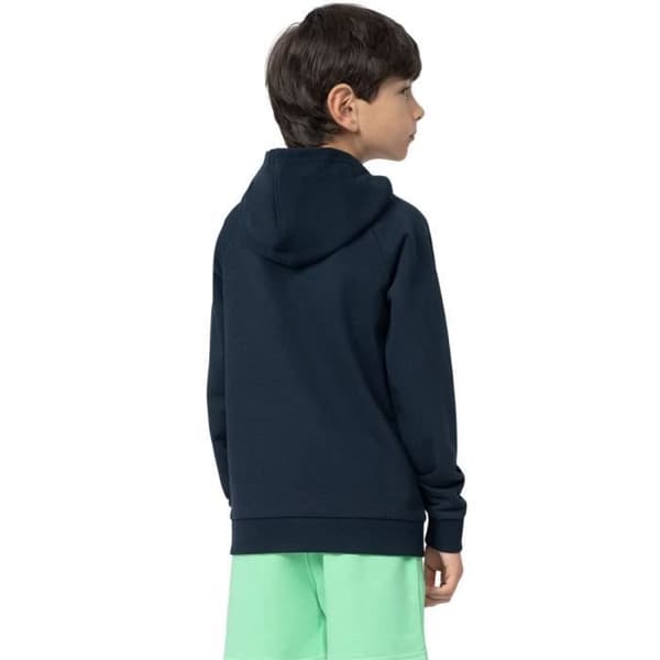 4F Sweatshirt SWSM220 - Blå - Barn - Långa ärmar - Huvkrage