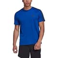 Miniatyrbild 1 av 2: T-shirt - ADIDAS - Herr - Azurea/Svart - Korta ärmar - Rundad krage
