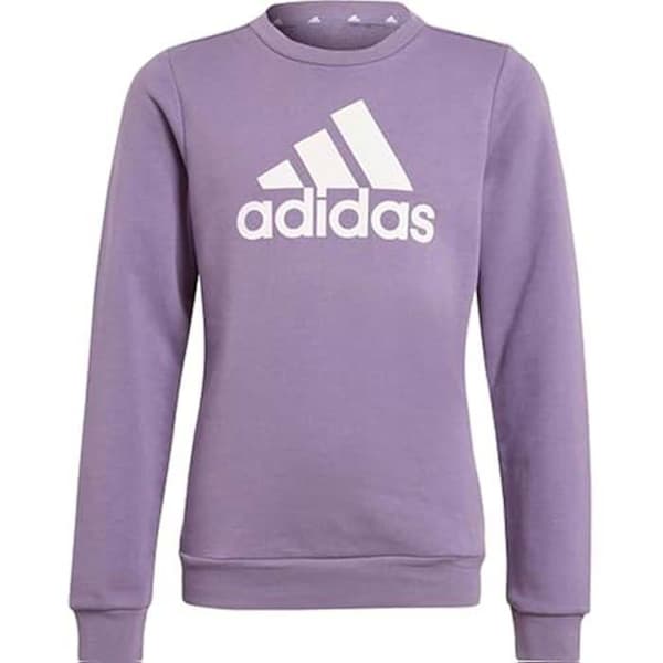 Sweatshirt - ADIDAS - Essentials Big Logo - Bomull - Långa ärmar - Flicka