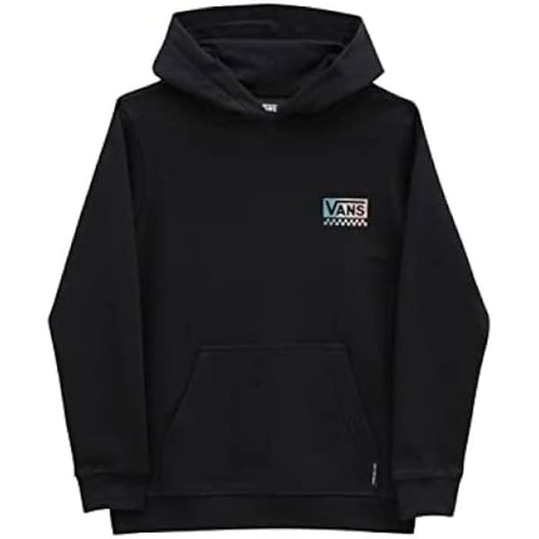 Huvtröja - VANS - Global Stack Po - Svart - Unisex - Barn