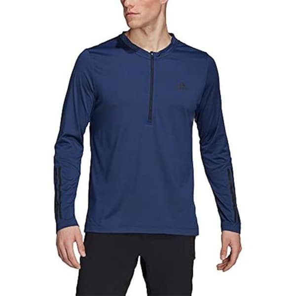 Långärmad T-shirt - ADIDAS - T365 QZ LS T - Flerfärgad - Vanlig - Herr
