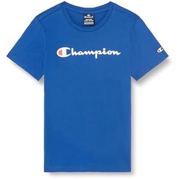 T-shirt - CHAMPION - Legacy Icons B-S/S - Blå Elektrisk - Kort Ärmar - Rund Hals